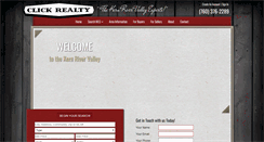 Desktop Screenshot of clickrealty.com